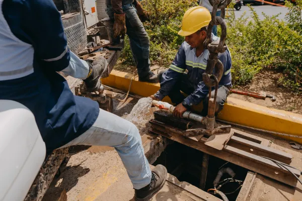 Aforo de pozo como parte del mantenimiento preventivo